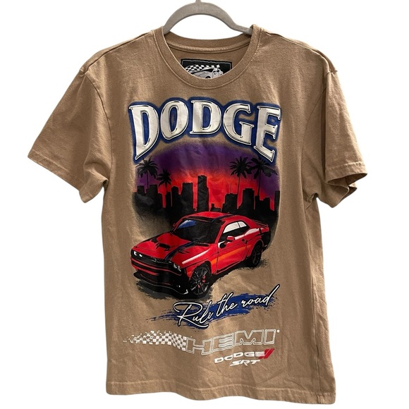 DODGE X REASON Hellcat Hemi “Rule the Road” Graphic Tee - Picture 1 of 3